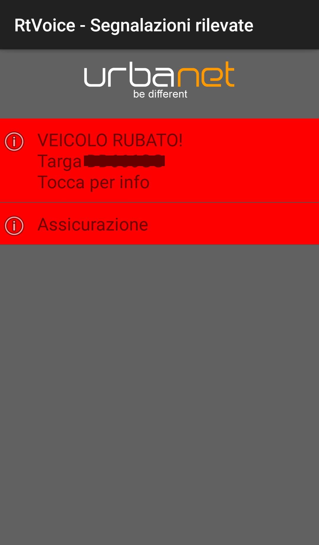 Verifica targa vocale
