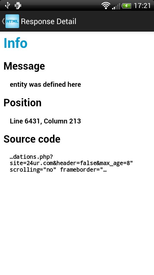HTML Validator