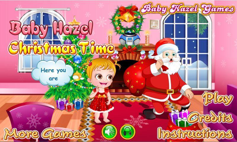 Baby Hazel Christmas Time
