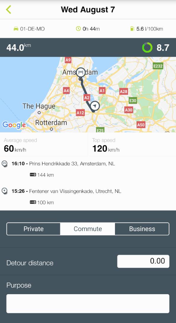 WEBFLEET MyCar