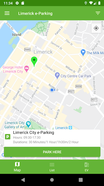 Limerick e-Parking
