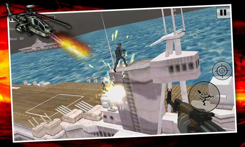 Navy Gunship Battle