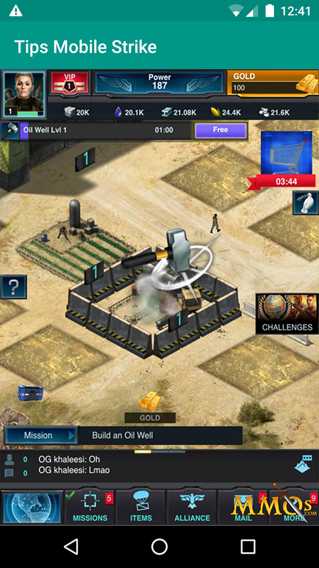 Tips Mobile Strike