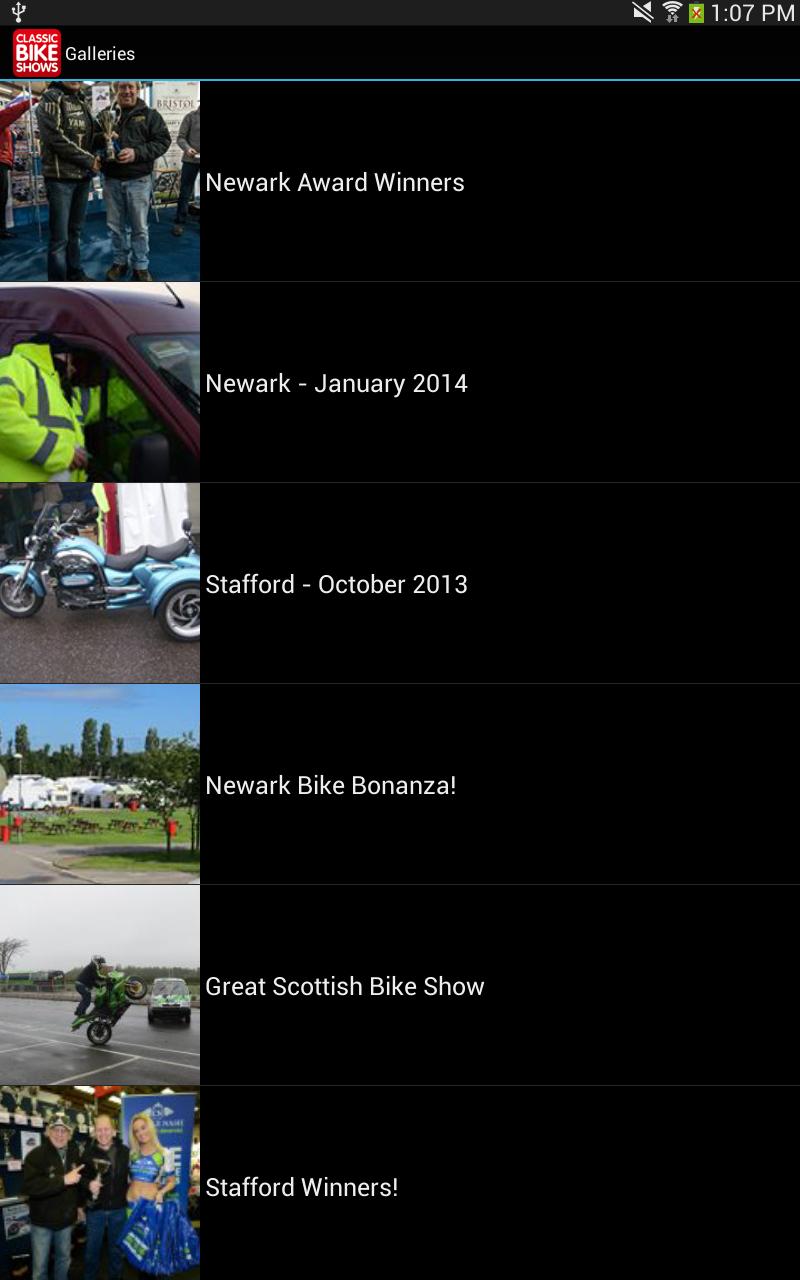 Classic Bike Shows