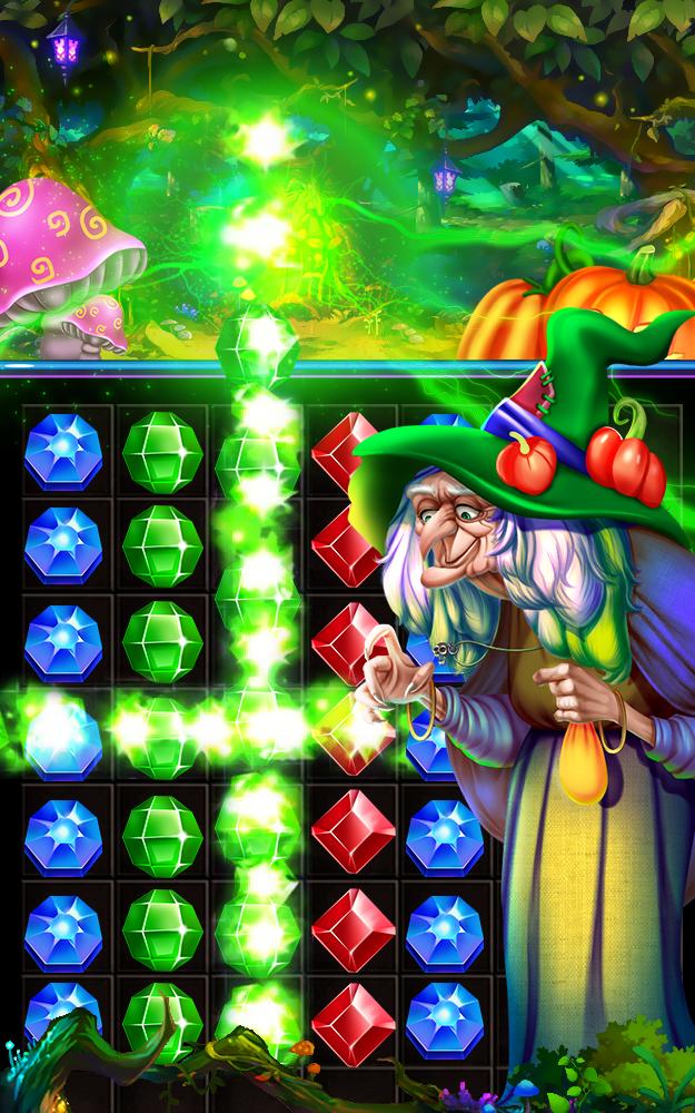 Evil Witch Diamond Spell