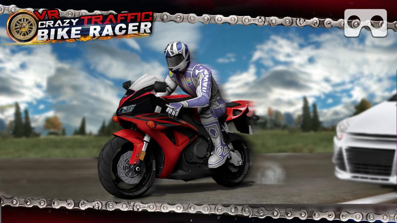 VR Crazy Traffic Bike Racer