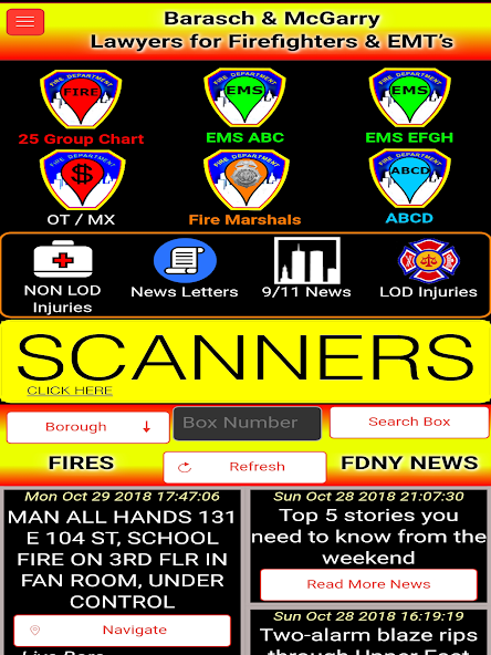 FDNY Calendar Fire & Ems