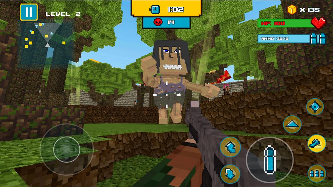 Titan Attack on Block Kingdom