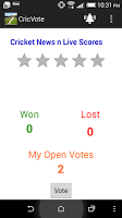 CricVote