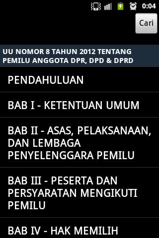 UU Pemilu