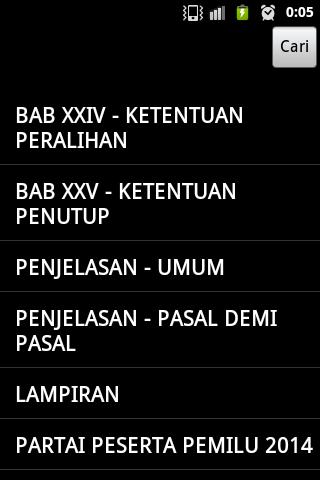 UU Pemilu