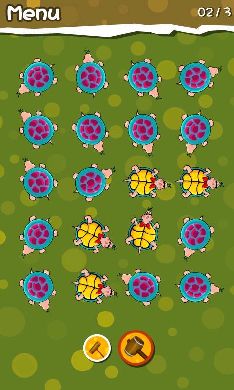 Hammering turtles
