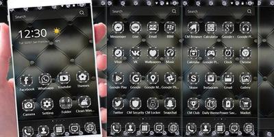 Luxury Black Leather Theme