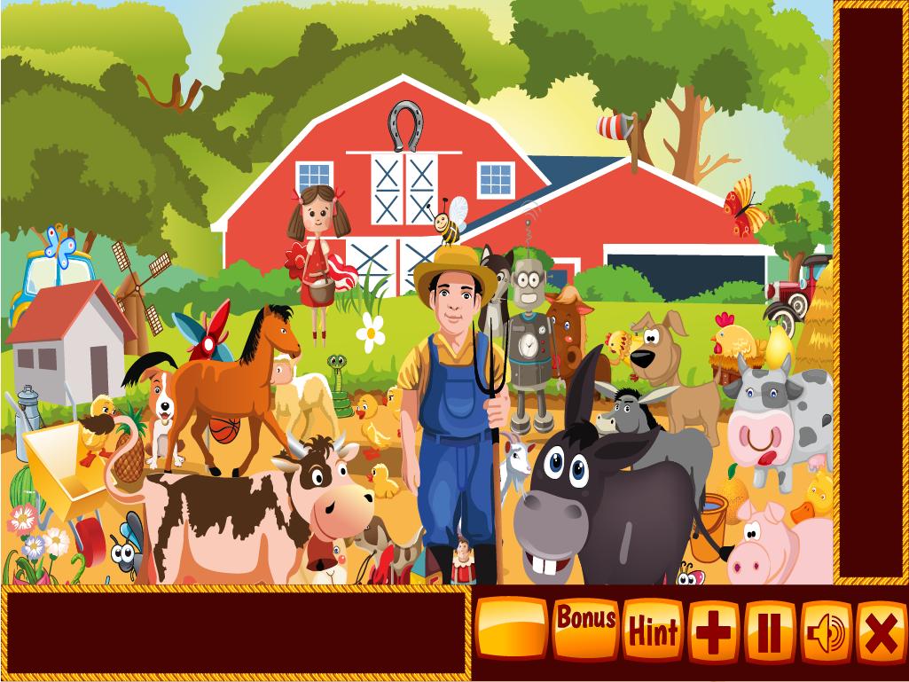 Happy Farm Hidden Objects