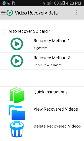 Video Recovery