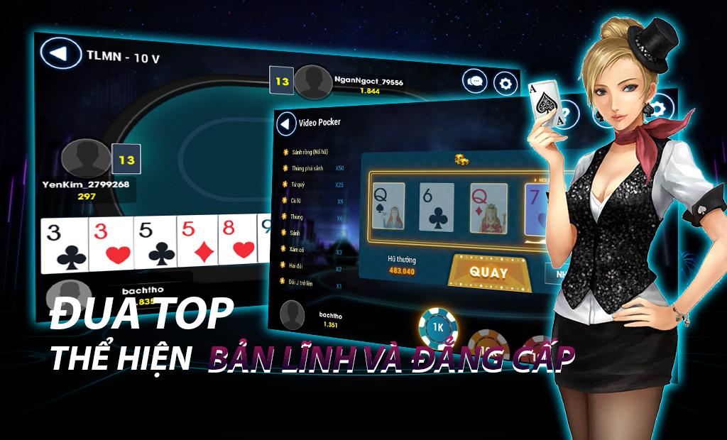 Xoc dia, poker doi thuong