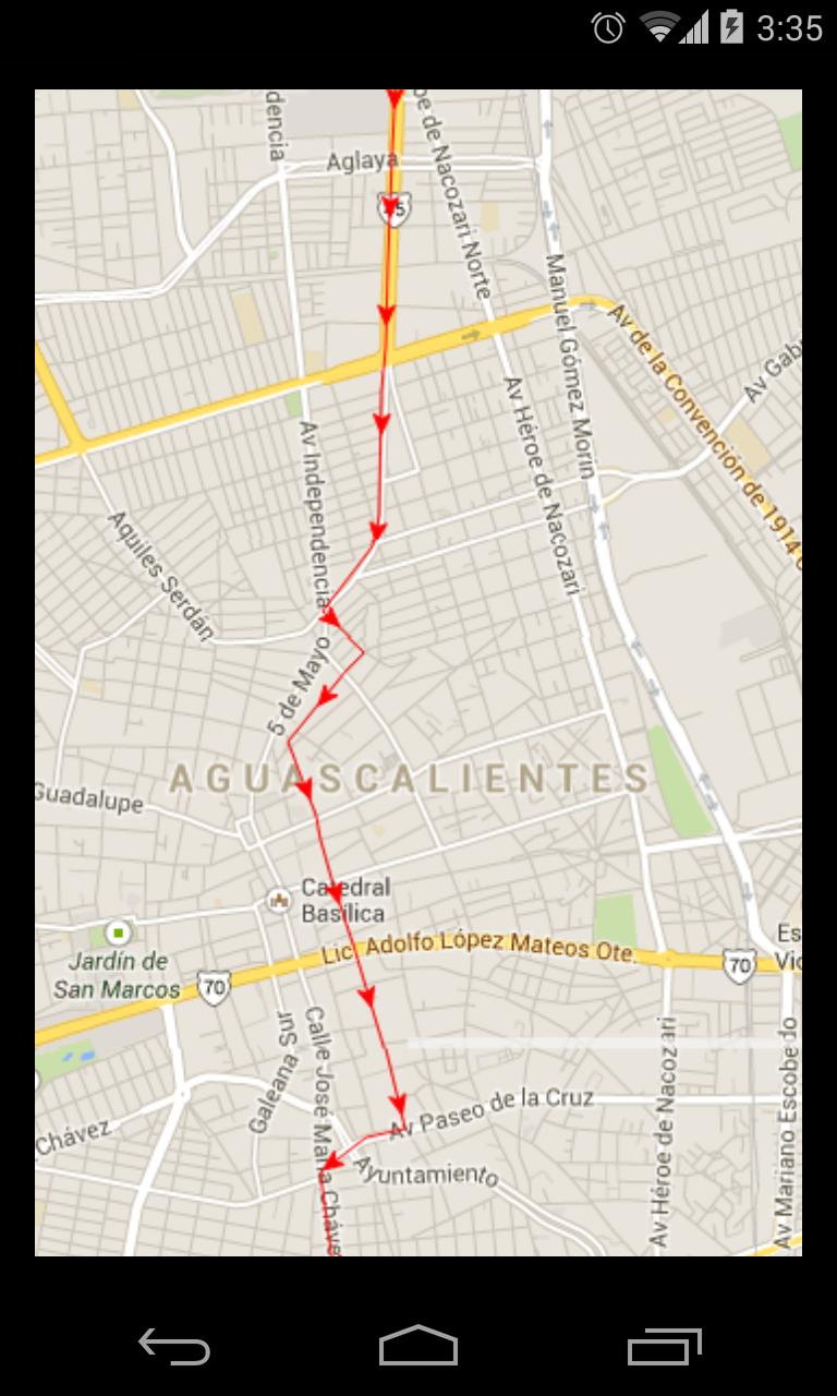 Rutas de Aguascalientes