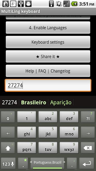 Brazilian Portuguese Keyboard