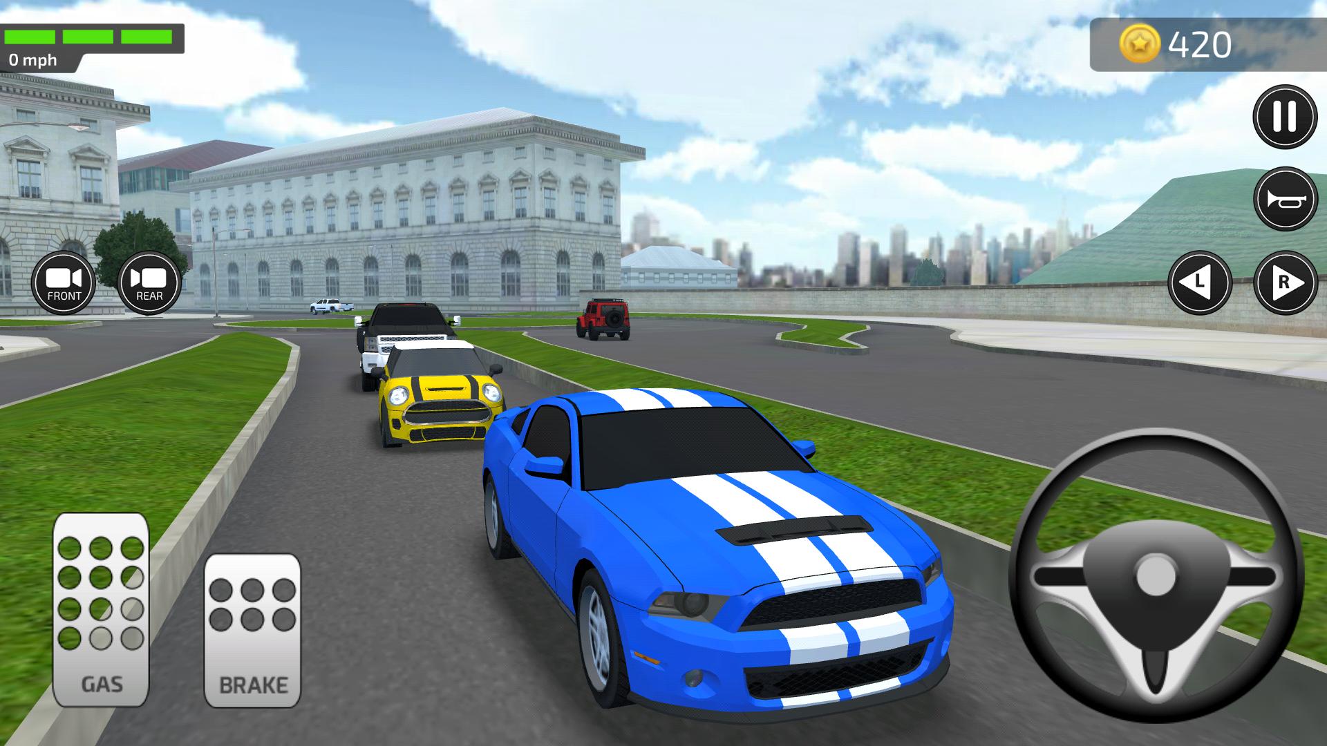 President Donald Trump: Driving Games Simulation