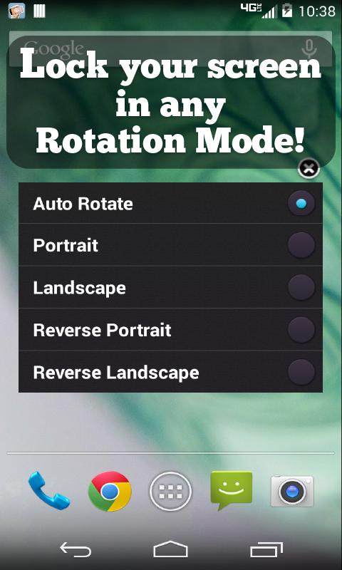 Screen Rotation Lock