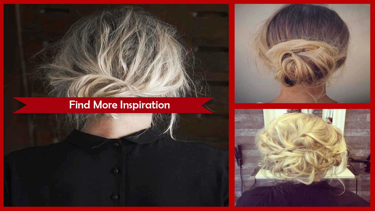 Amazing Messy Bun For Medium Hair