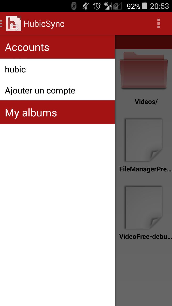 Hubic Sync and Stream