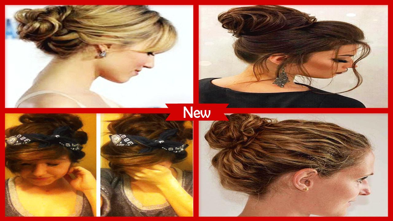 Amazing Messy Bun For Medium Hair