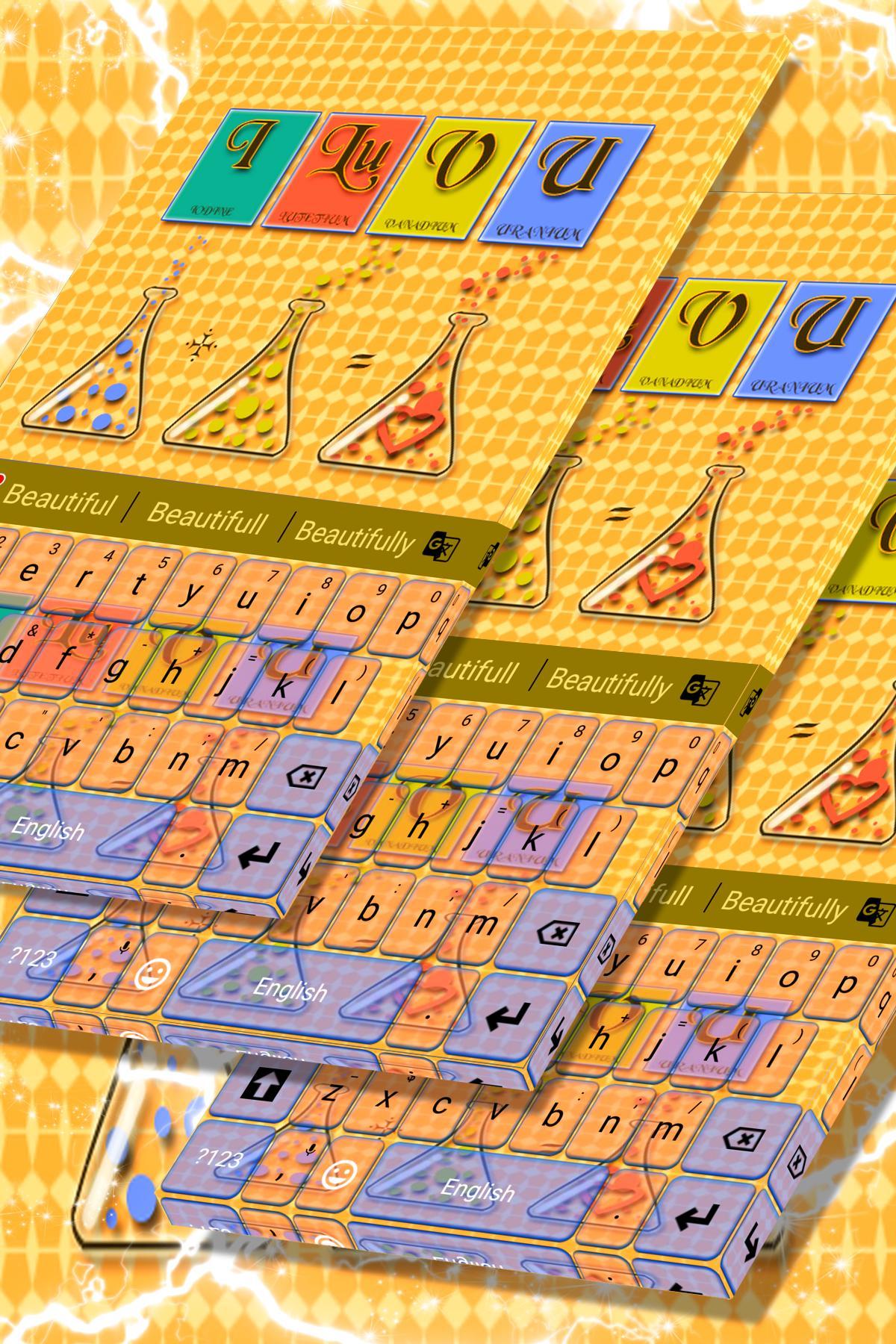 Chemistry Theme for Keyboard