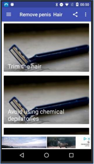 Remove penis Hair 2019