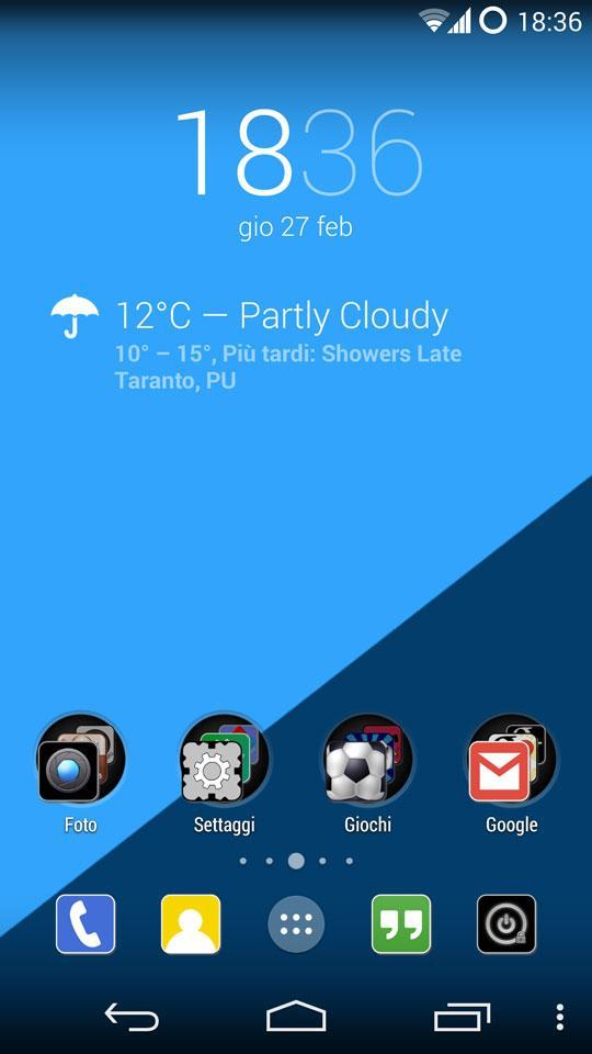 Linear Icon Pack - Nova/Apex..