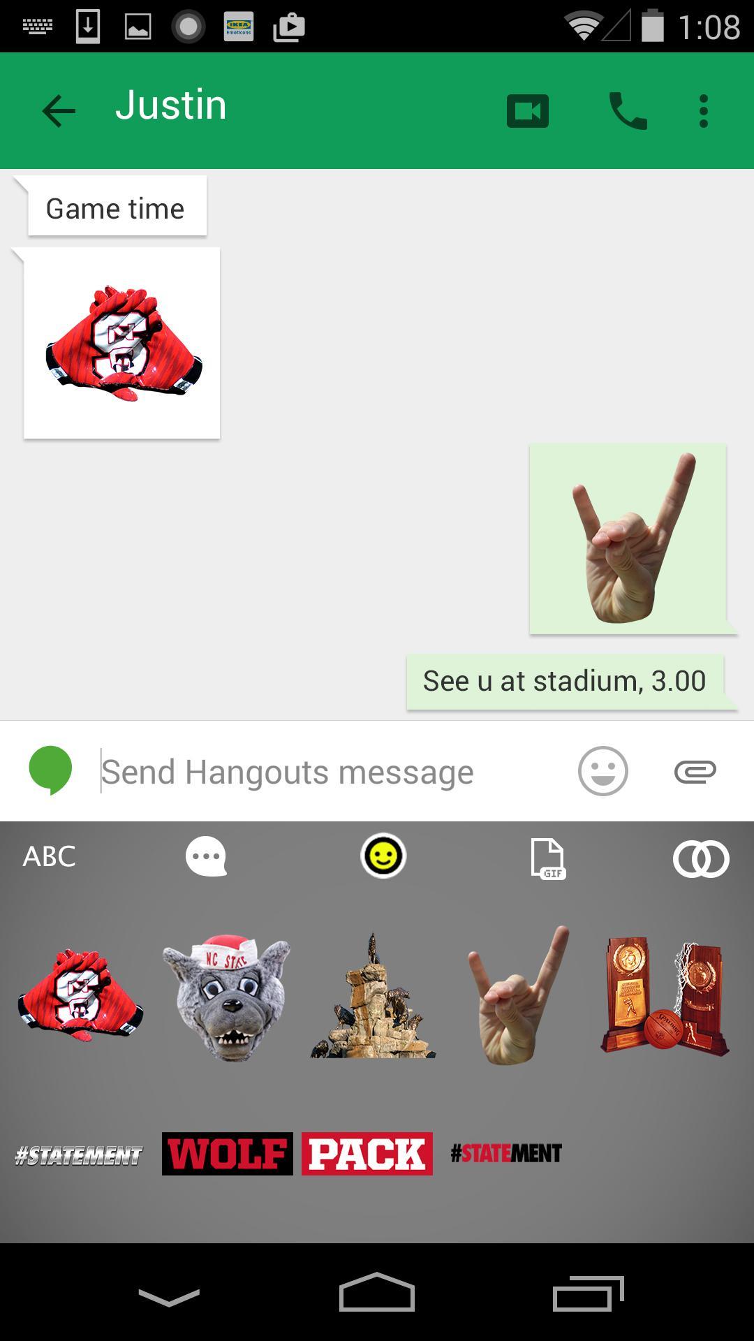 NC State Emoji Keyboard