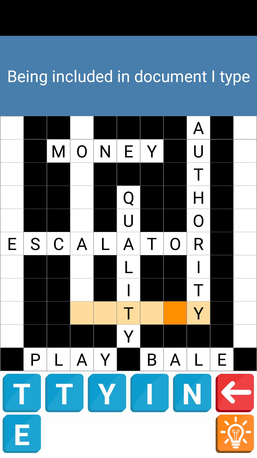 Crossword Free Word Puzzle