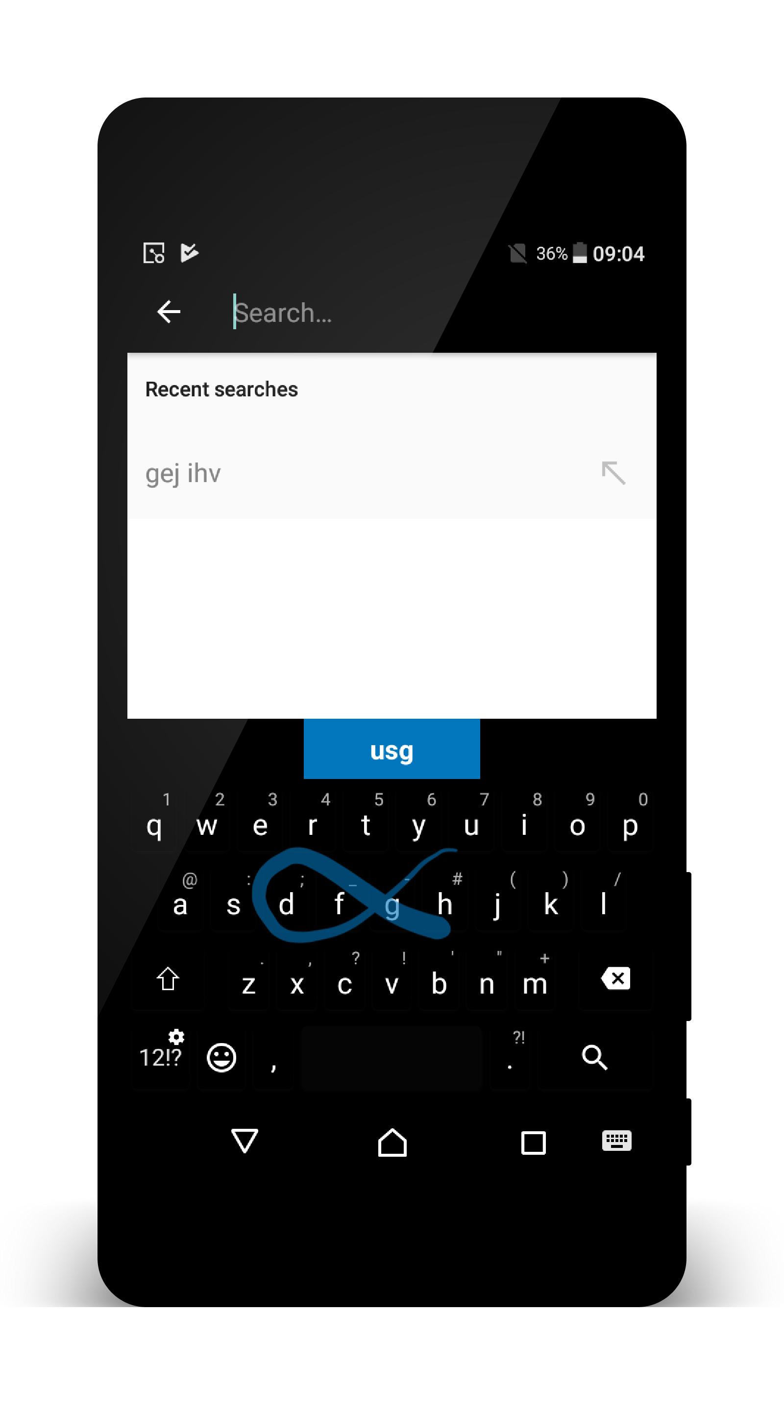 Black - Blue Theme for Xperia