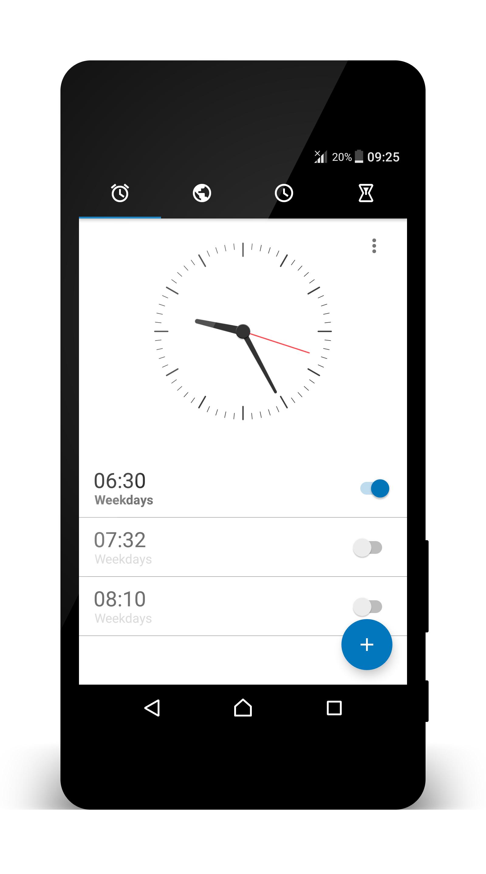 Black - Blue Theme for Xperia
