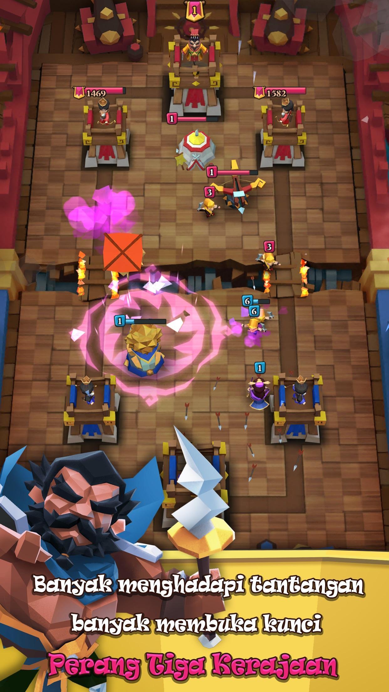 Game Perang Royale - Clash Of ThreeKing