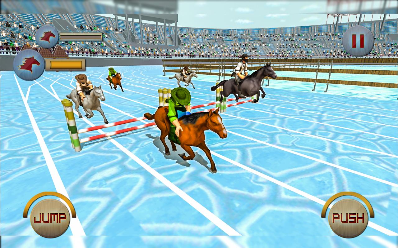 Horse Riding Jumping Stunts