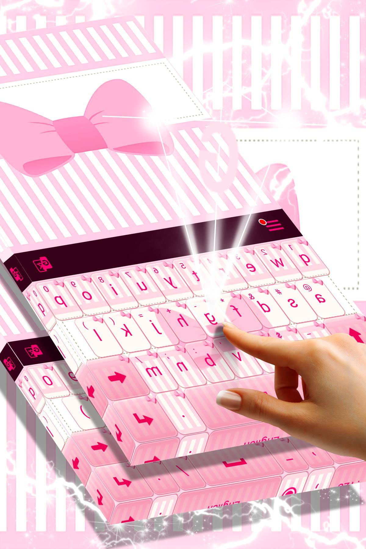 Pink Bow Keyboard