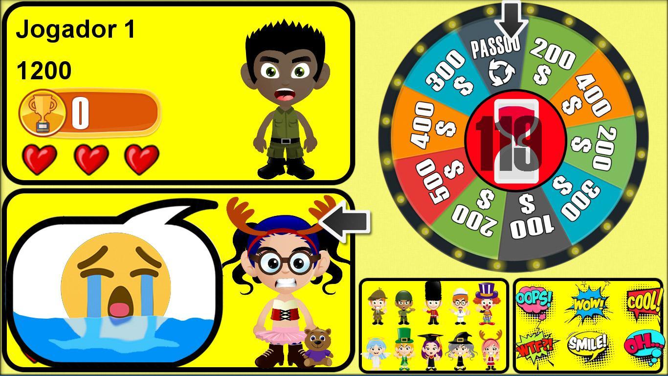 Online Roda a Roda com amigos