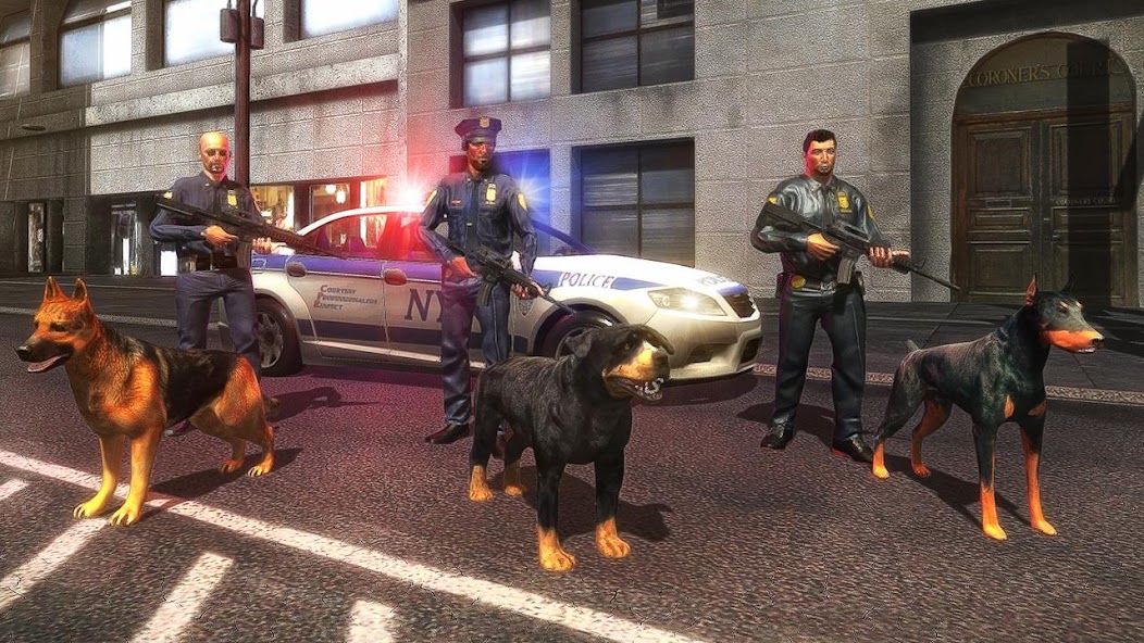 US Police Dog Games