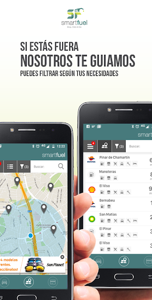 Smartfuel, reposta en un click