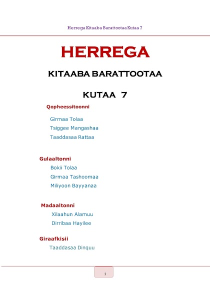 Herrega Kutaa 7ffaa
