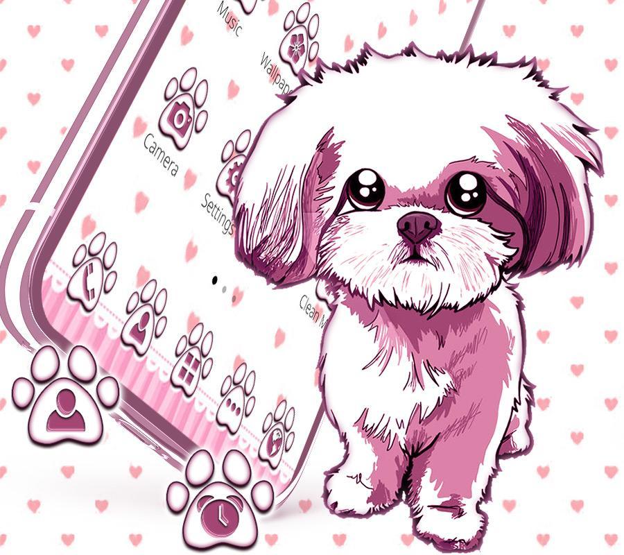 Cute Cartoon Dog Theme