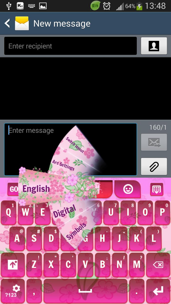 Summer Flowers Keyboard