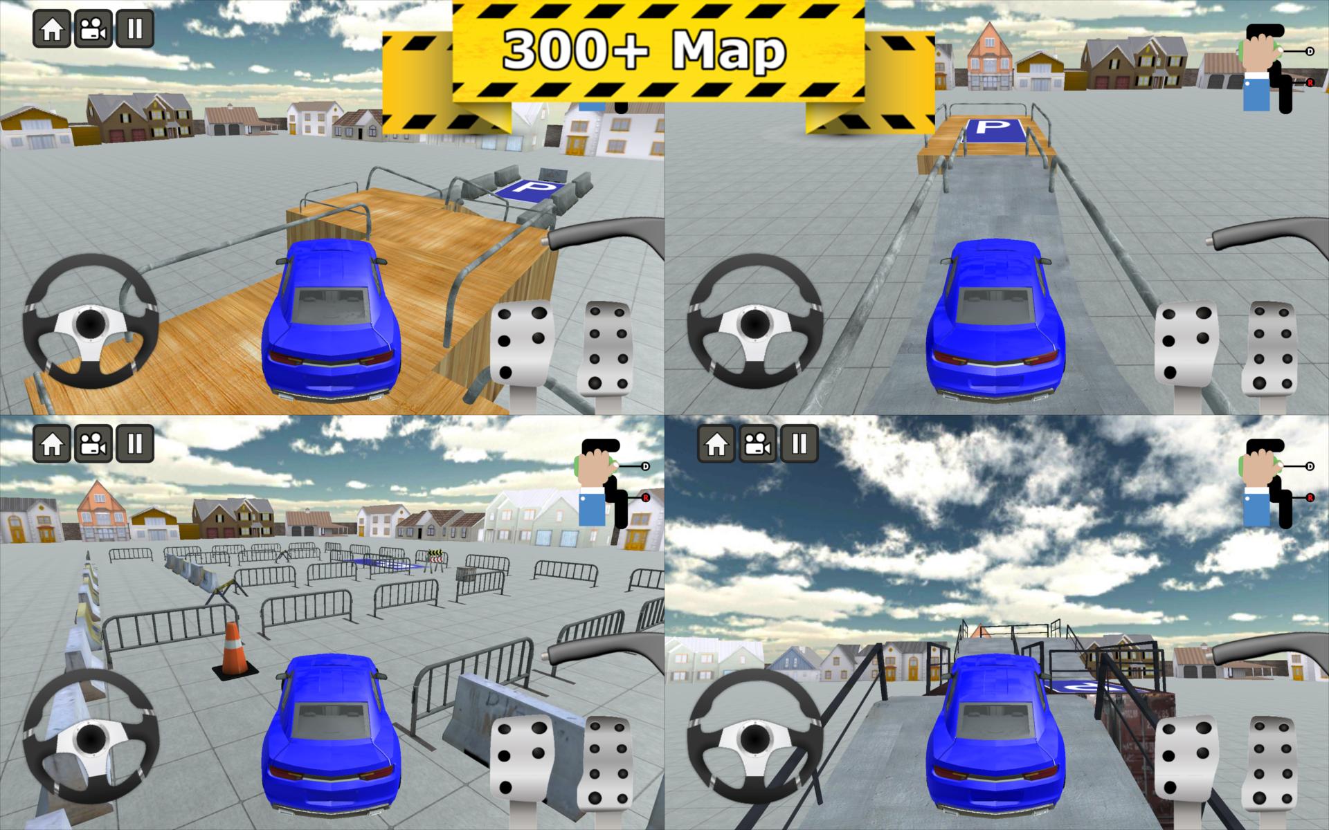 Modern American Car Parking