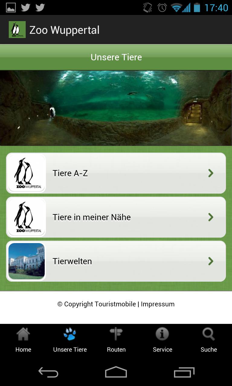 Zoo Wuppertal Mobile Guide