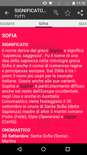 Significato dei Nomi - Nomix