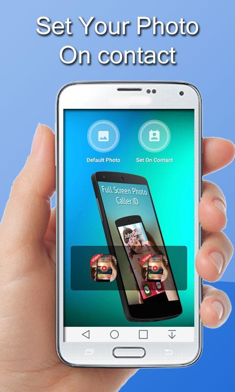 Full Screen Photo Caller ID