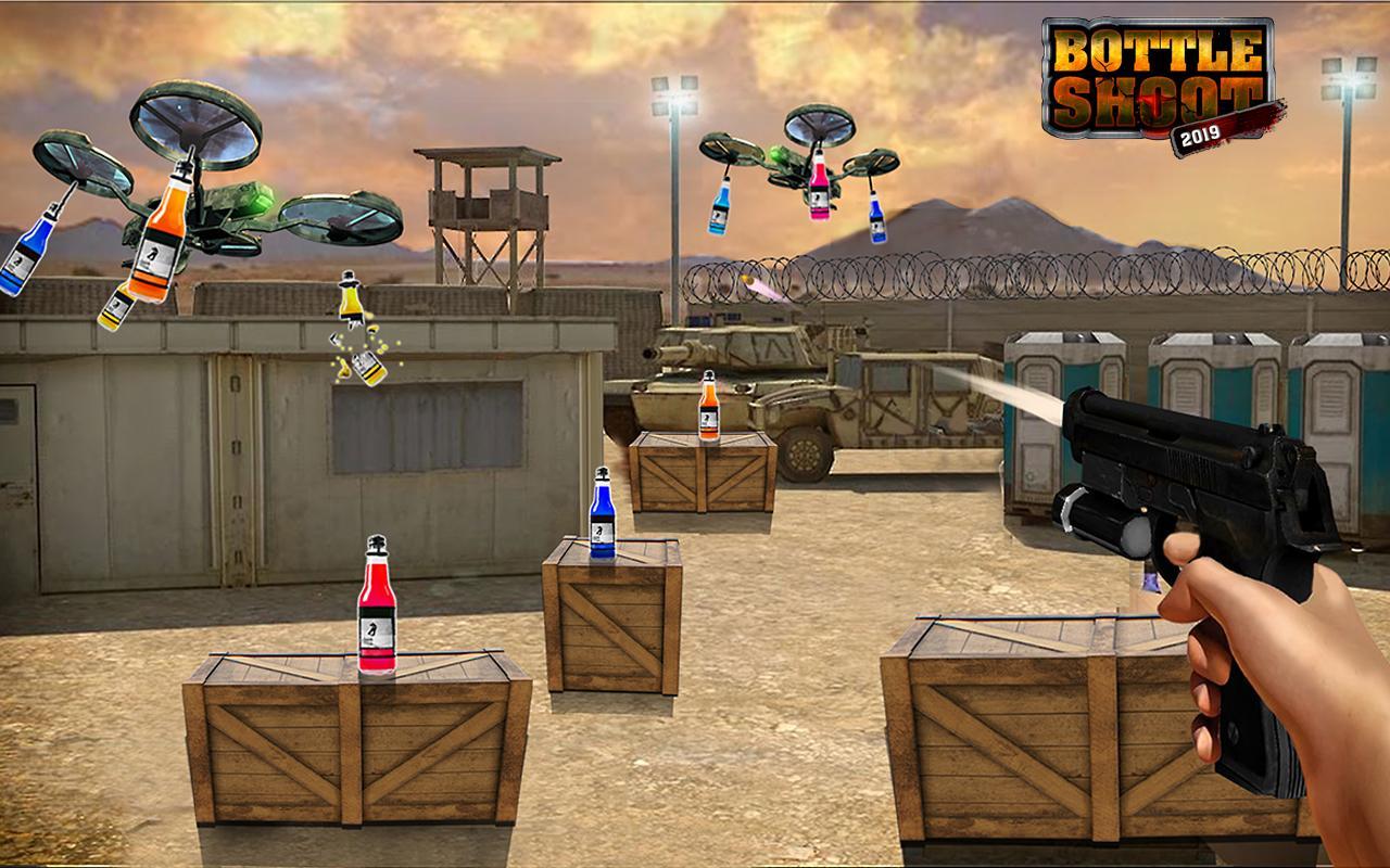 Bottle Shoot Game