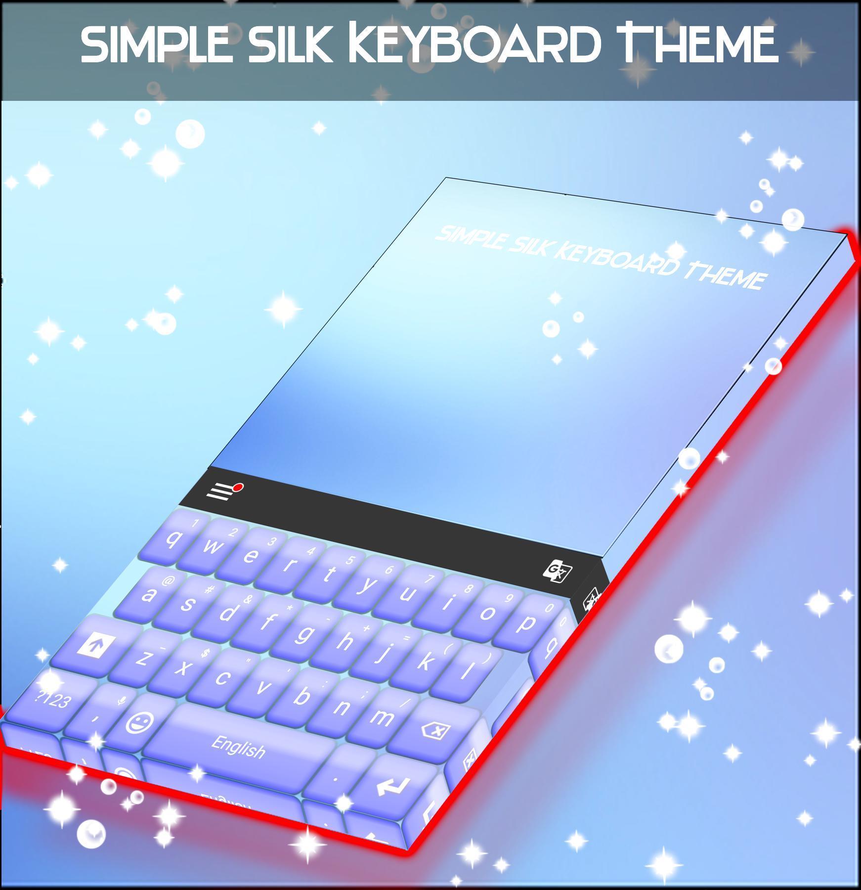 Simple Silk Keyboard Theme