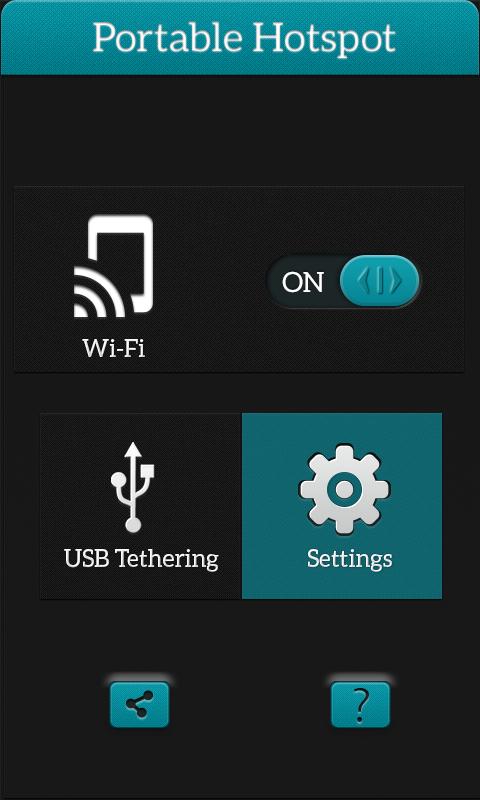 WiFi Hotspot and USB Tethering